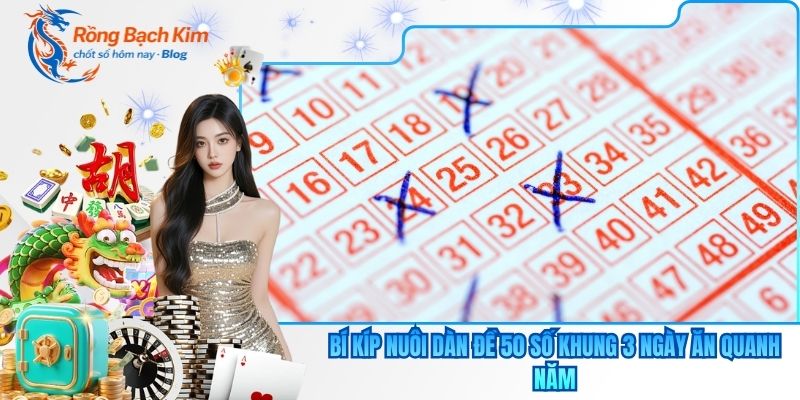 Nuôi Dàn Đề 50 Số Khung 3 Ngày Ăn Quanh Năm 14 Nuôi dàn đề 50 số khung 3 ngày