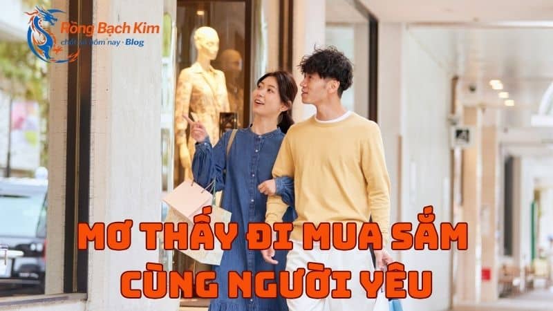mơ thấy đi mua sắm