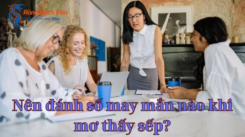 mơ thấy sếp