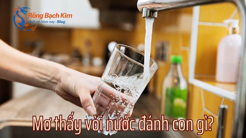mơ thấy vòi nước