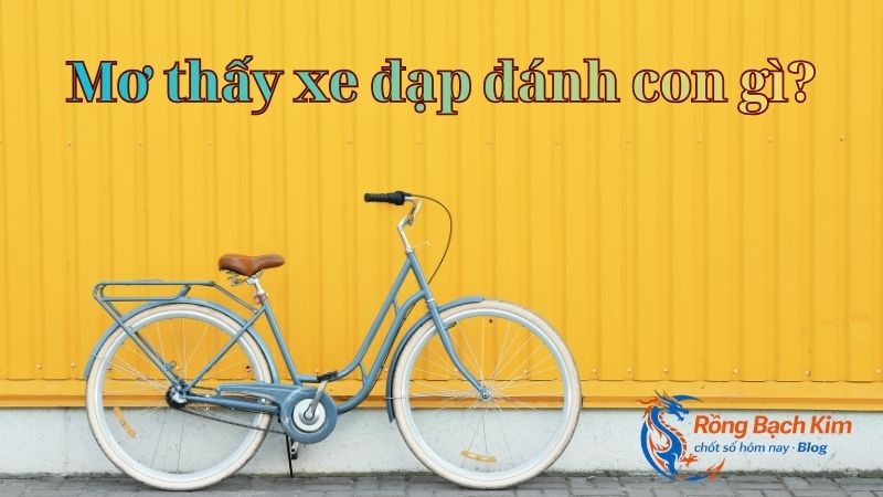 mơ thấy xe đạp