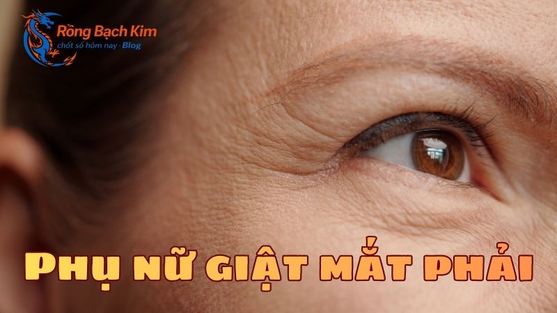 giật mắt phải