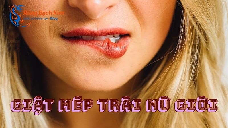 Giật thịt mép trái