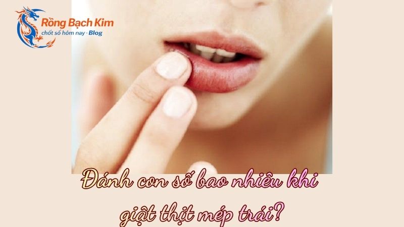 giật thịt mép trái