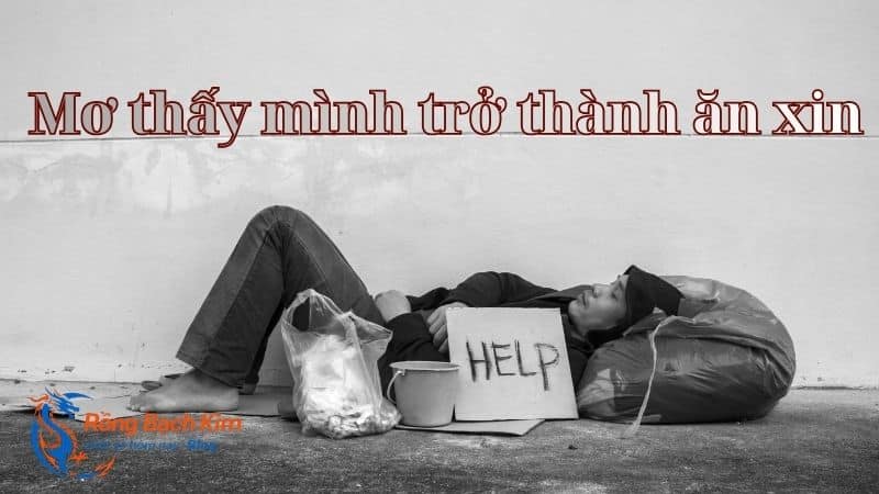 mơ thấy ăn xin