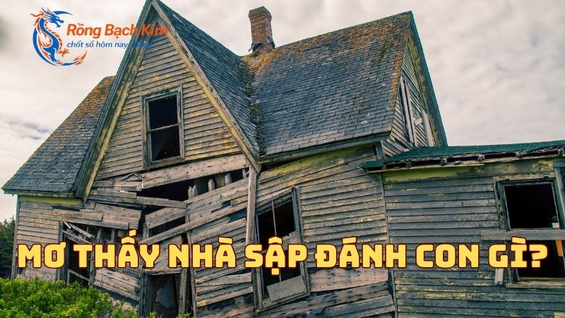 Mơ thấy nhà sập đánh con gì