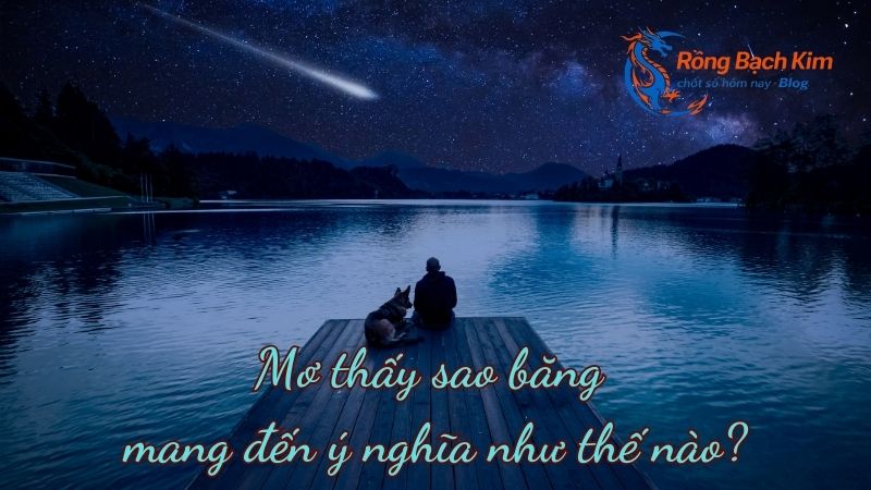 mơ thấy sao băng