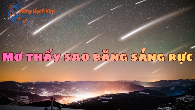 mơ thấy sao băng