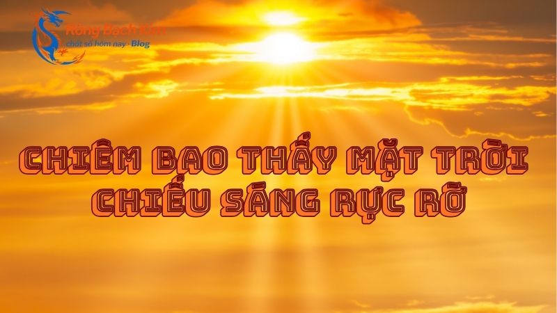 Nằm mơ thấy mặt trời
